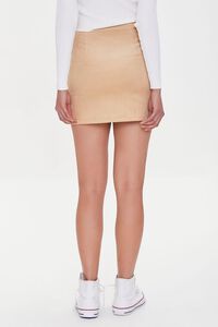 KHAKI Corduroy Mini Skirt, image 4