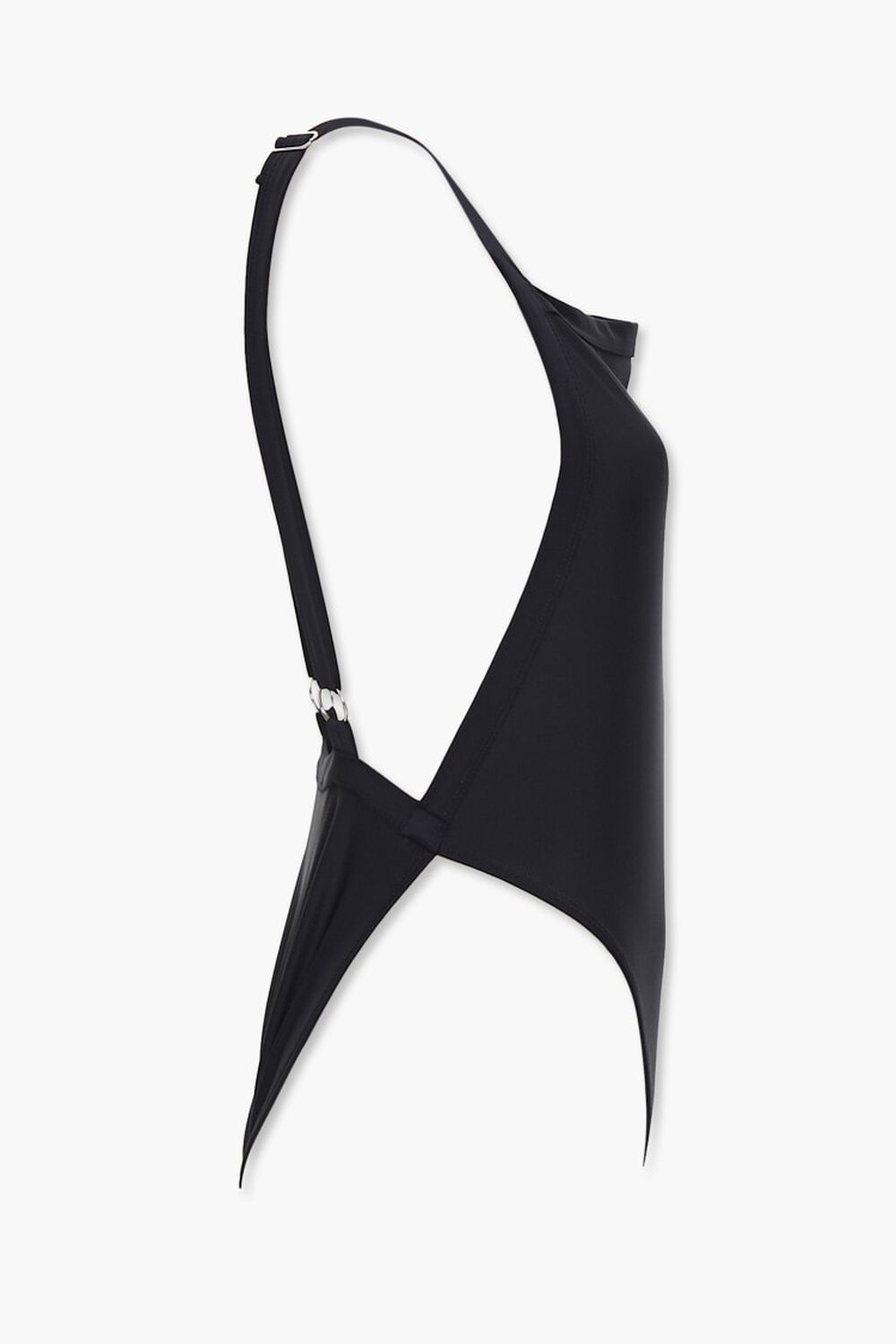 BLACK Cheeky Plunge-Back Bodysuit, image 2