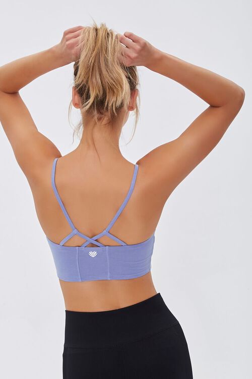 PERIWINKLE Active Caged Sports Bra, image 3