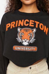 BLACK/MULTI Princeton University Cropped Pullover, image 5