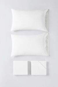 WHITE Extra Long Twin-Sized Sheet Set, image 2