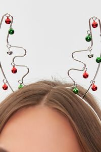 SILVER Reindeer Antler Headband, image 2