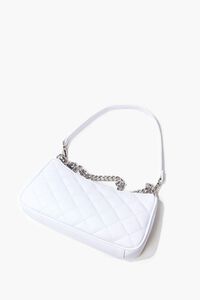 WHITE Quilted Shoulder Bag, image 3