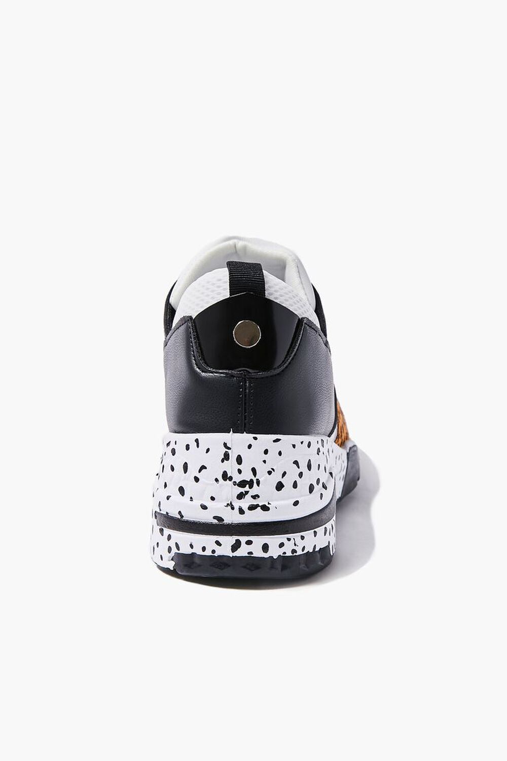 SILVER/MULTI Patternblock Cheetah Print Sneakers, image 2