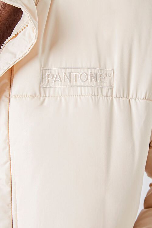 SAND Embroidered Pantone Zip-Up Puffer Jacket, image 5