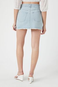 Denim A-Line Mini Skirt, image 4