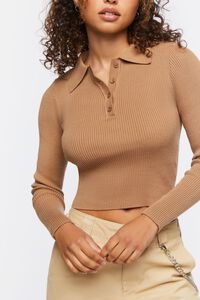 TOAST Sweater-Knit Polo Shirt, image 6
