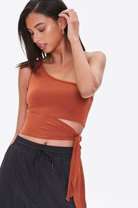 COCOA One-Shoulder Cutout Top, image 1