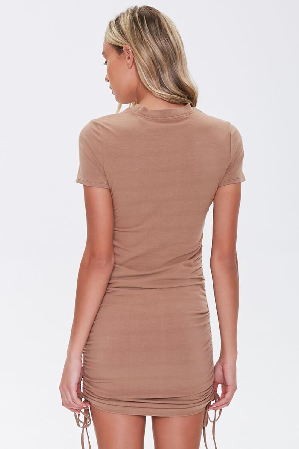 Ruched Bodycon Mini Dress, image 3