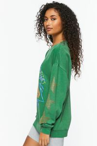 GREEN/MULTI Def Leppard Graphic Pullover, image 2