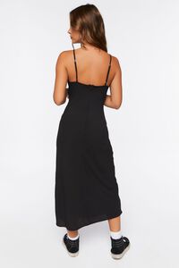 BLACK Lace Cami Midi Dress, image 3