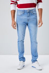 MEDIUM DENIM Core Slim-Fit Jeans, image 2