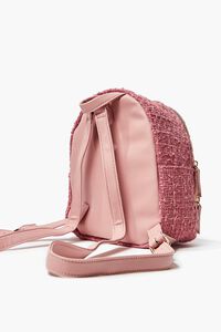 Tweed Zip-Top Backpack, image 3