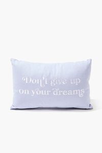 BLUE Embroidered Dreams Pillow, image 1