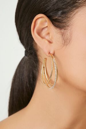  68 Pairs Gold Stud Earrings for Women Multipack