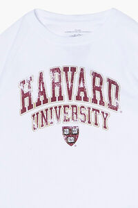 WHITE/MULTI Girls Harvard University Pullover (Kids), image 3