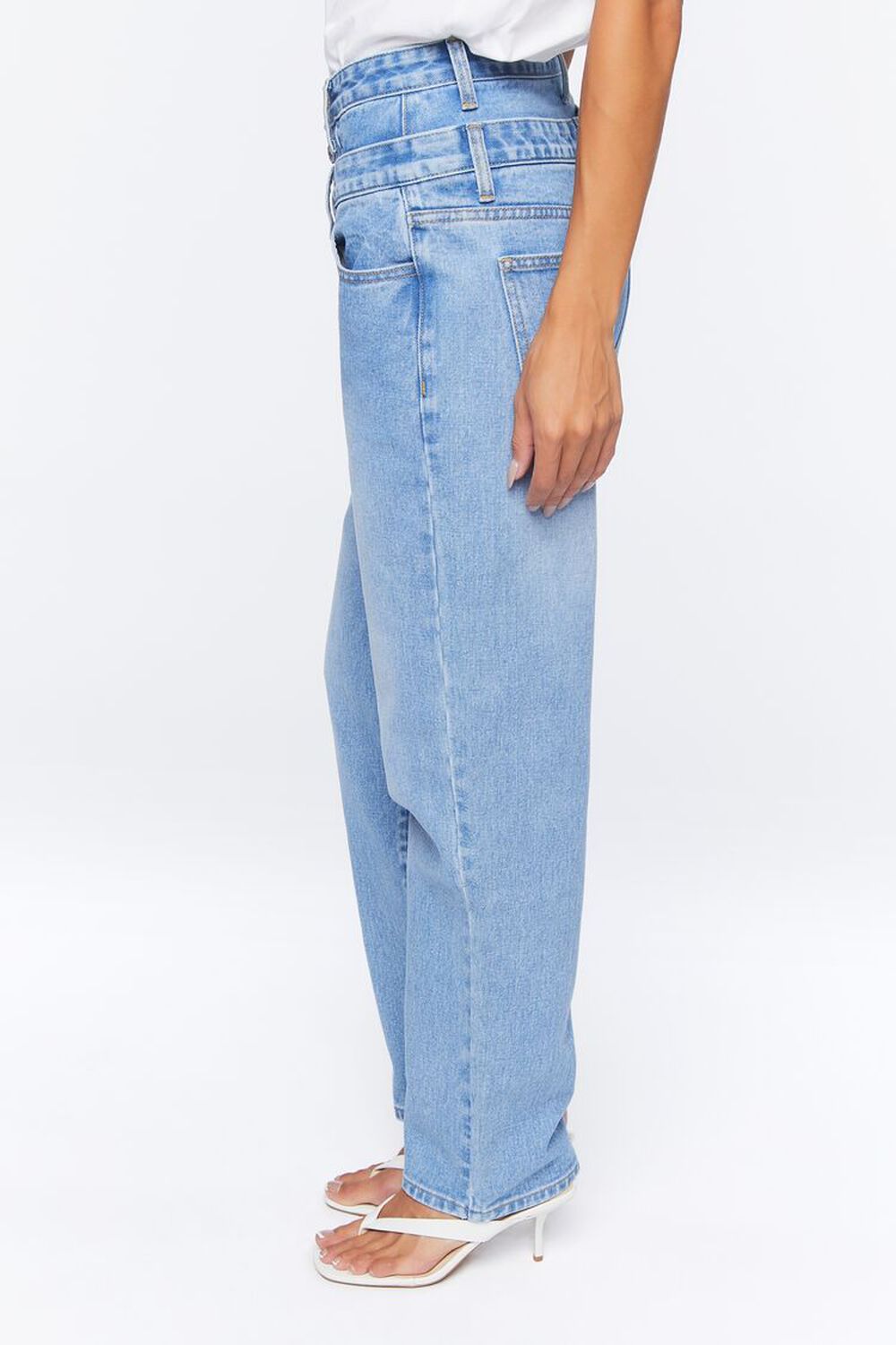 Double Waist Mom Jeans, image 3