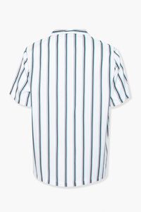 Striped Cuban Collar Shirt, image 2