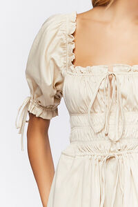 SANDSHELL Smocked Puff-Sleeve Midi Dress, image 5