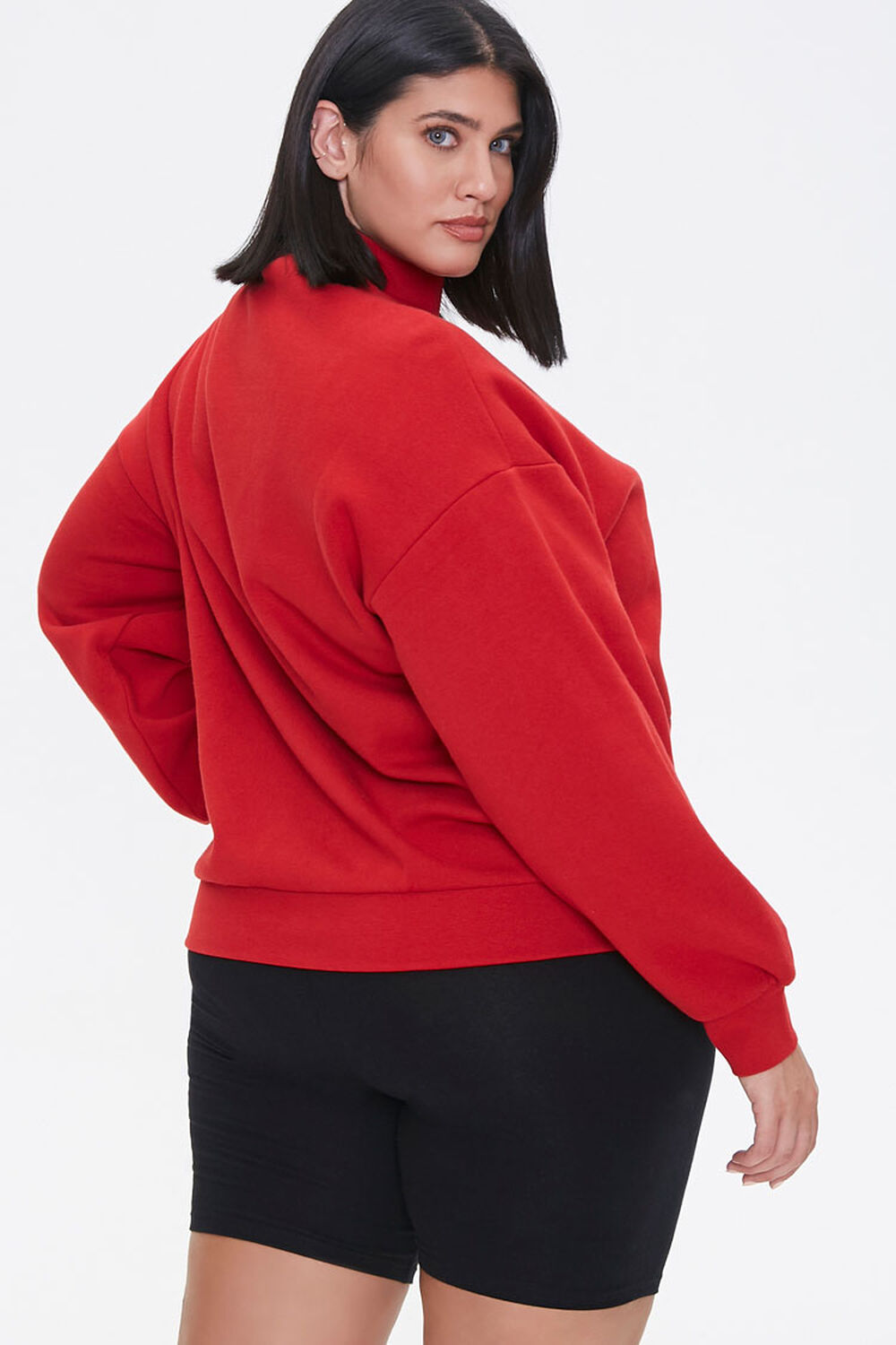 RED/MULTI Plus Size Marilyn Monroe Sweatshirt, image 3