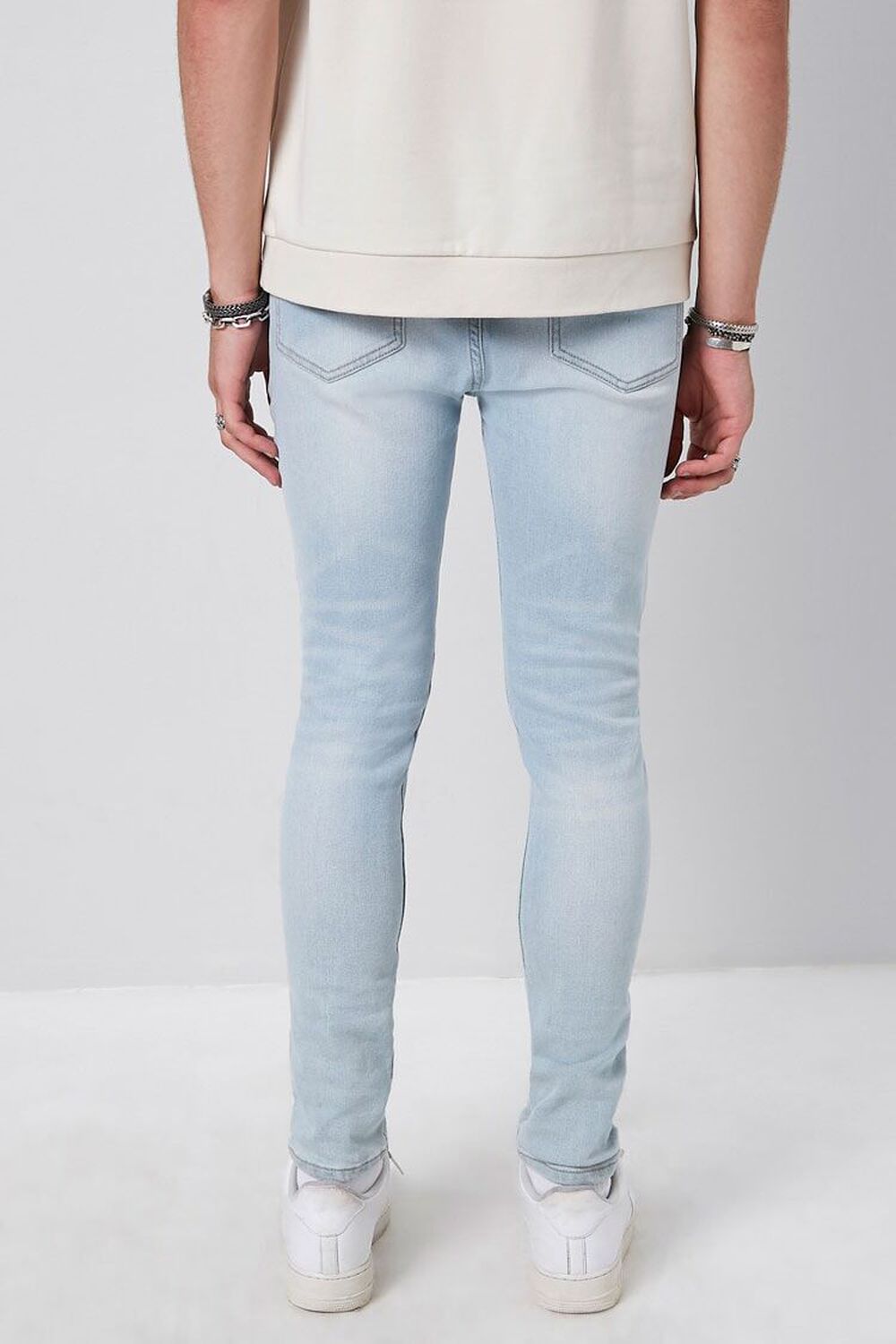 Basic Stonewash Slim-Fit Jeans