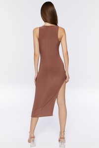 CAROB Cutout Midi Slit Dress, image 3