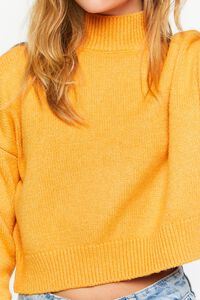 ORANGE Drop-Sleeve Turtleneck Sweater, image 5
