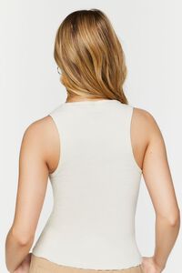 CREAM/MULTI Ribbed Cowgirl Graphic Tank Top, image 3