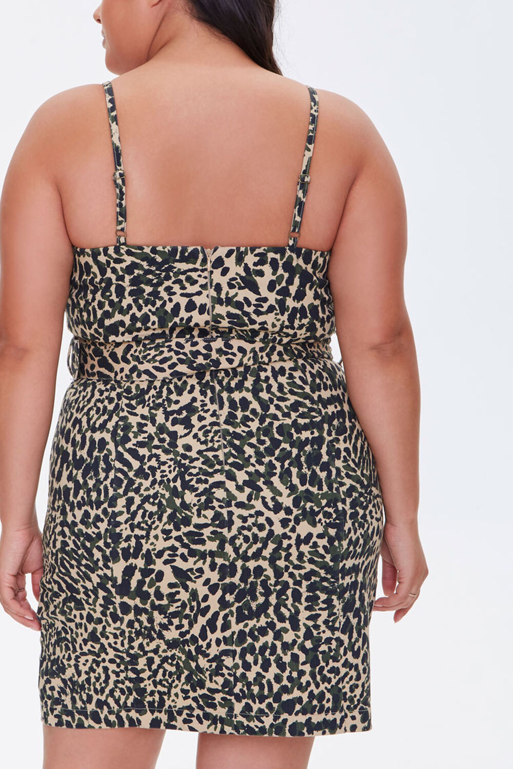 Plus Size Cheetah Print Dress, image 3