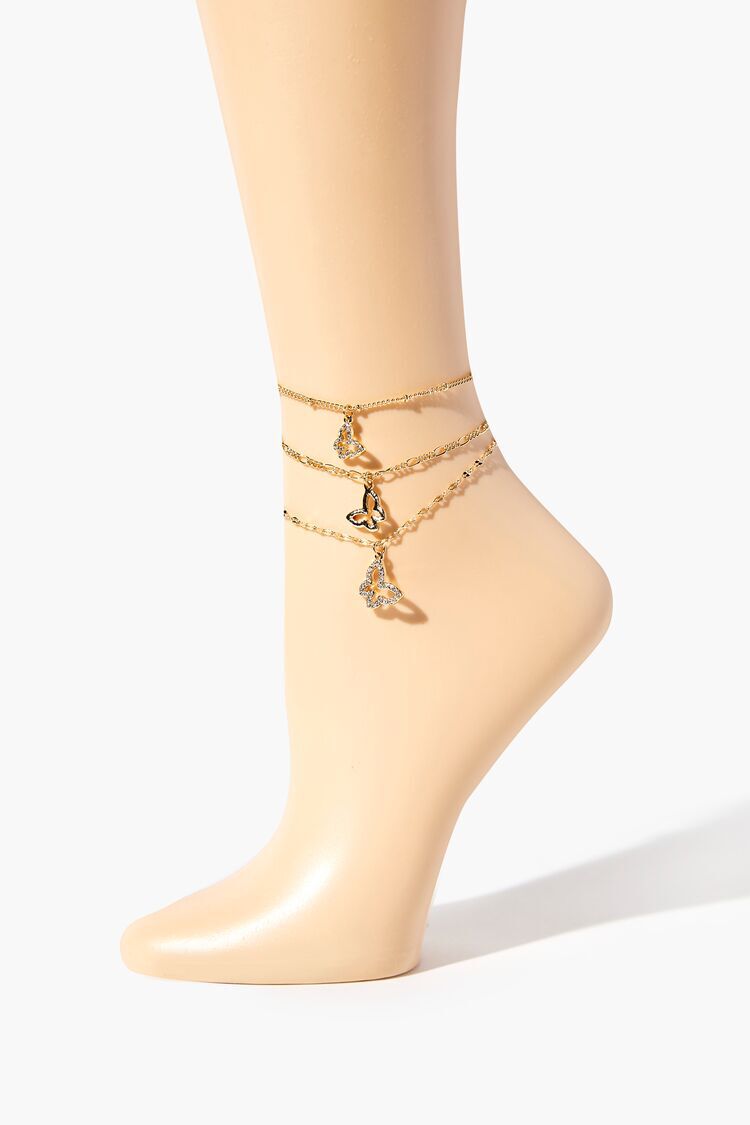 Priya Snake Chain Anklet Gold | JENNY BIRD