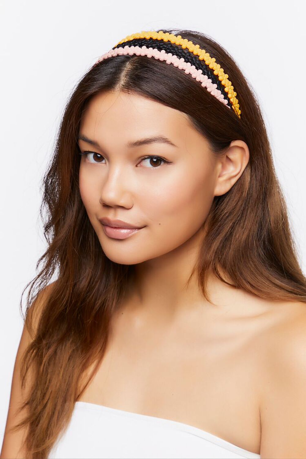 PINK/MULTI Floral Headband Set - 3 pack, image 1