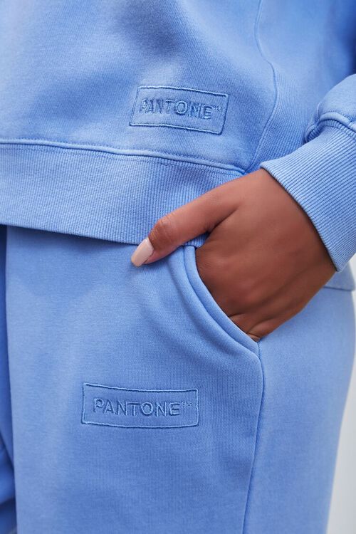 BLUE Pantone Fleece Joggers, image 5