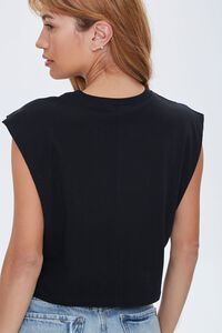 Cropped Pocket Muscle Tee, image 3