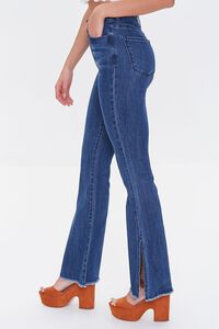 DARK DENIM Premium Split-Leg Flare Jeans, image 3