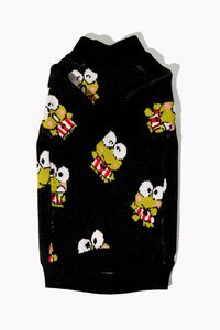 BLACK/MULTI Hello Kitty & Friends Keroppi Pet Sweater, image 2