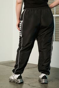 BLACK/WHITE Plus Size Everlast Graphic Pants, image 4