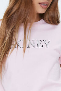 PINK/MULTI Faux Pearl Honey Graphic Tee, image 5