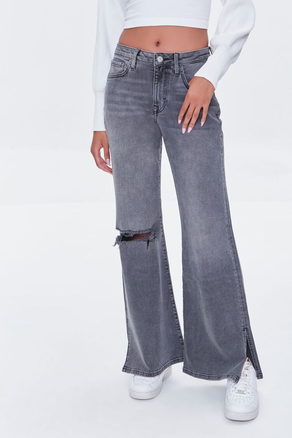 Premium Distressed 90s-Fit Jeans