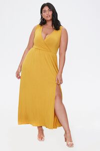Plus Size Sleeveless Maxi Dress, image 1