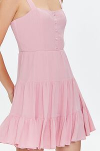 ROSE Buttoned Tiered Mini Dress, image 5
