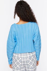 AZURE Ribbed Relaxed-Fit Sweater, image 3