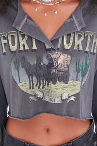 CHARCOAL/MULTI Fort Worth Graphic Top, image 5