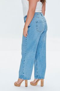MEDIUM DENIM Plus Size 90s-Fit High-Rise Jeans, image 3