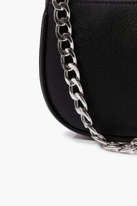 Chain Faux Leather Shoulder Bag, image 2