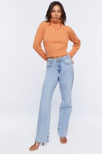 PERSIMMON Ribbed Turtleneck Sweater, image 4