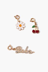 GOLD/RED Babe Charm Set, image 1