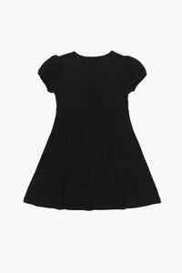 BLACK Girls Surplice Dress (Kids), image 2