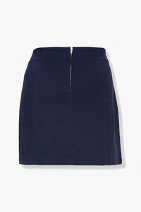 Plus Size Vented Mini Skirt, image 3