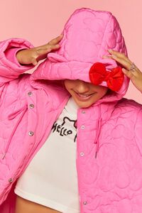 Forever 21 x Hello Kitty Puffer Jacket Size XL Hot item EUC