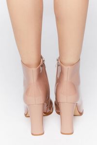 NUDE Faux Patent Leather Booties, image 3